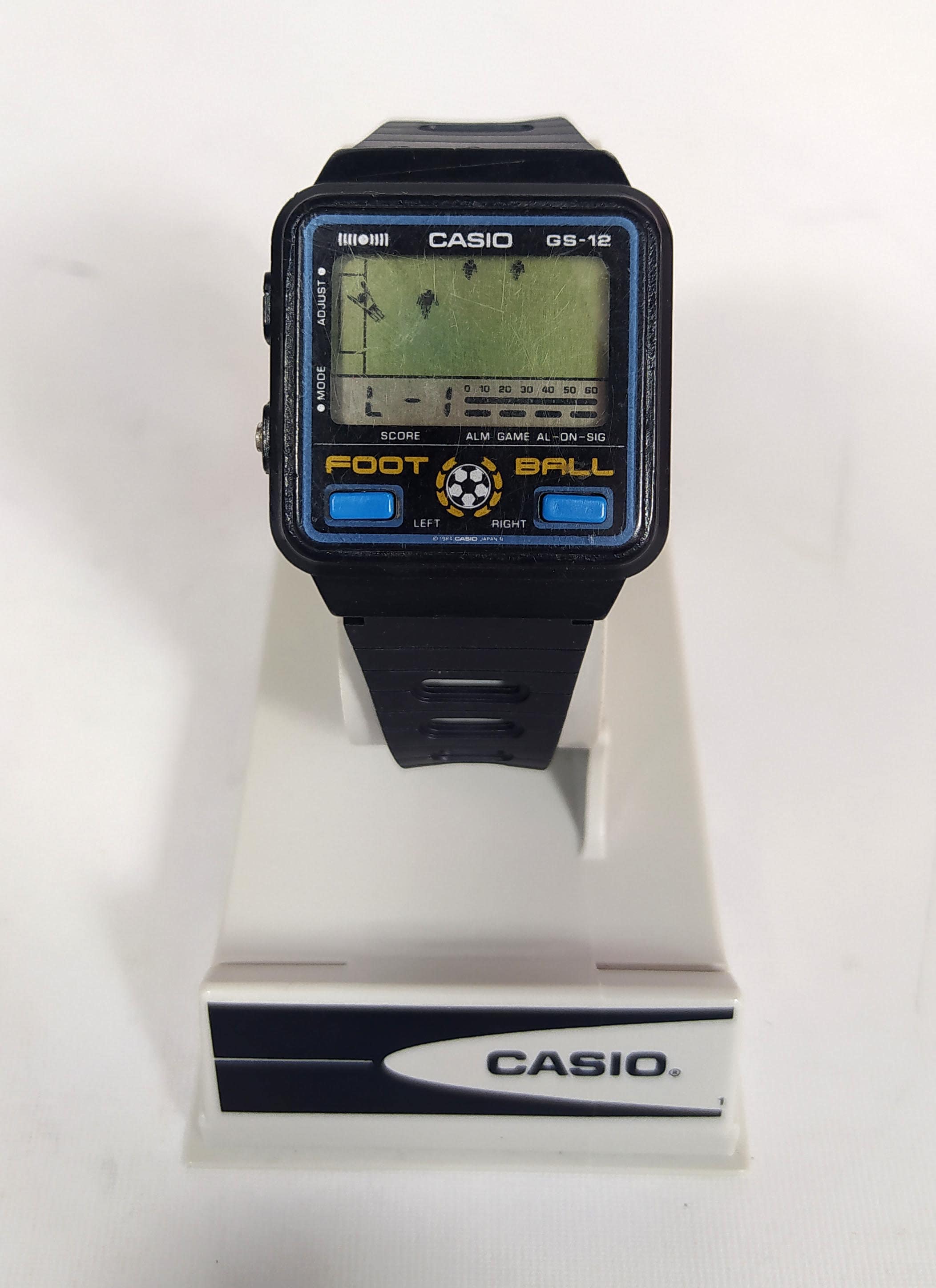 Casio GS-12 Football Soccer Watch Module 478 Foot Ball | Etsy Denmark