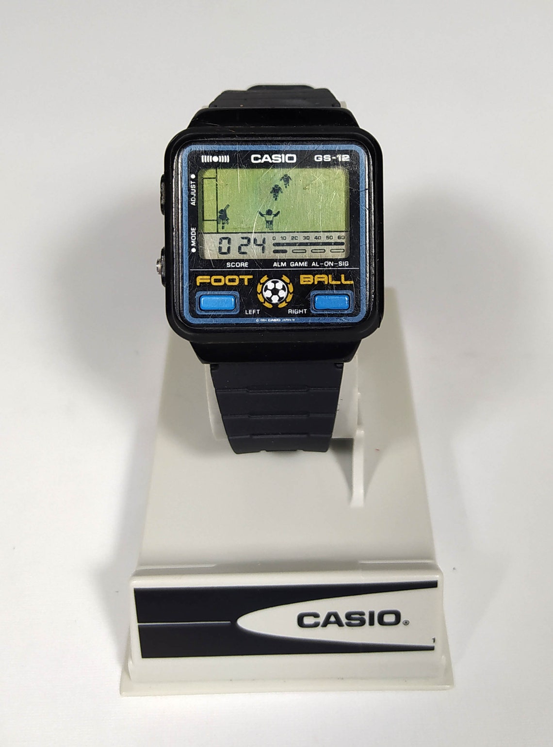 Casio GS-12 Foot Ball Game Watch Module 478 Football Soccer | Etsy