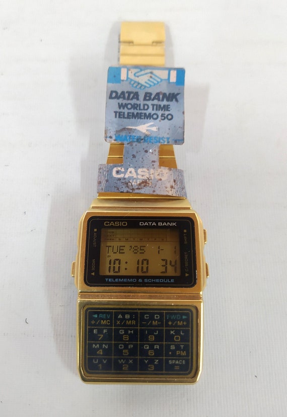 【CASIO】カシオ データバンク DBC-610 ゴールド