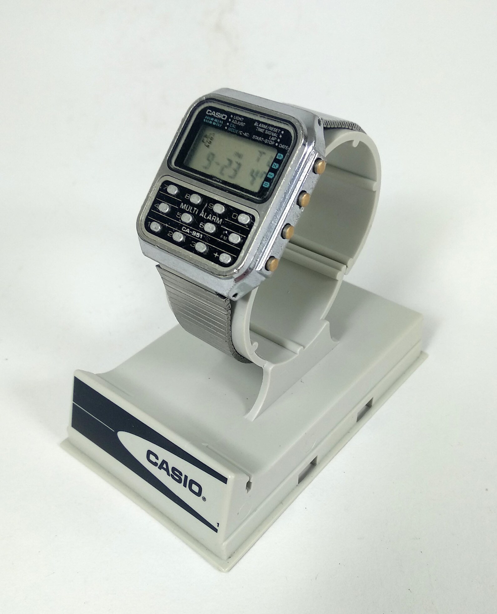 Casio CA951 Calculator Melody Watch Module 166 Multi Alarm Etsy