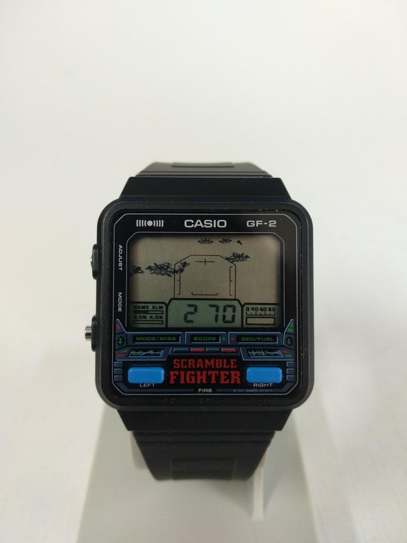 Casio GF-2 Scramble Fighter Game Watch Module 685 NOS - Etsy Australia
