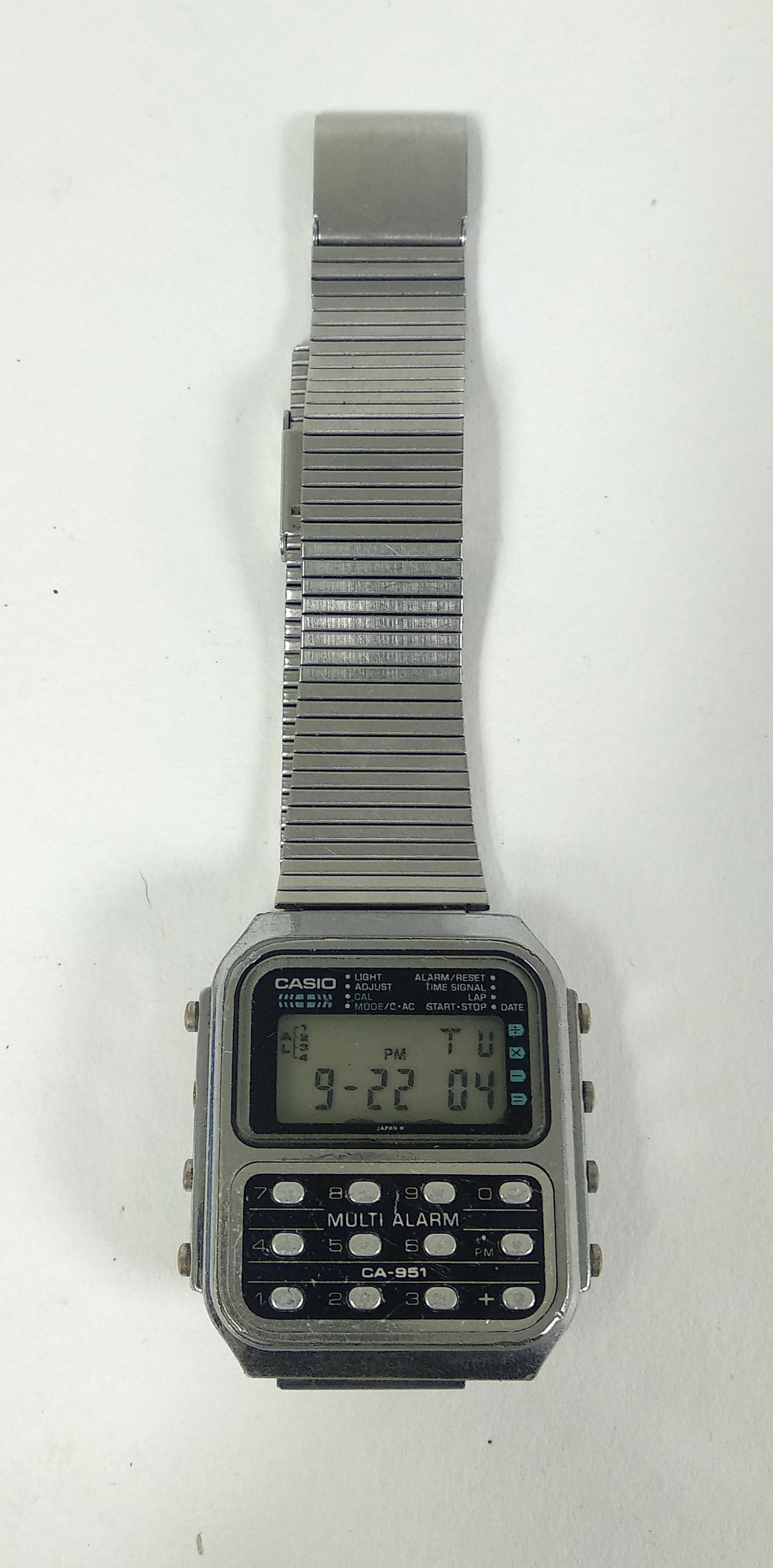 Casio CA951 Calculator Melody Watch Module 166 Multi Alarm Etsy