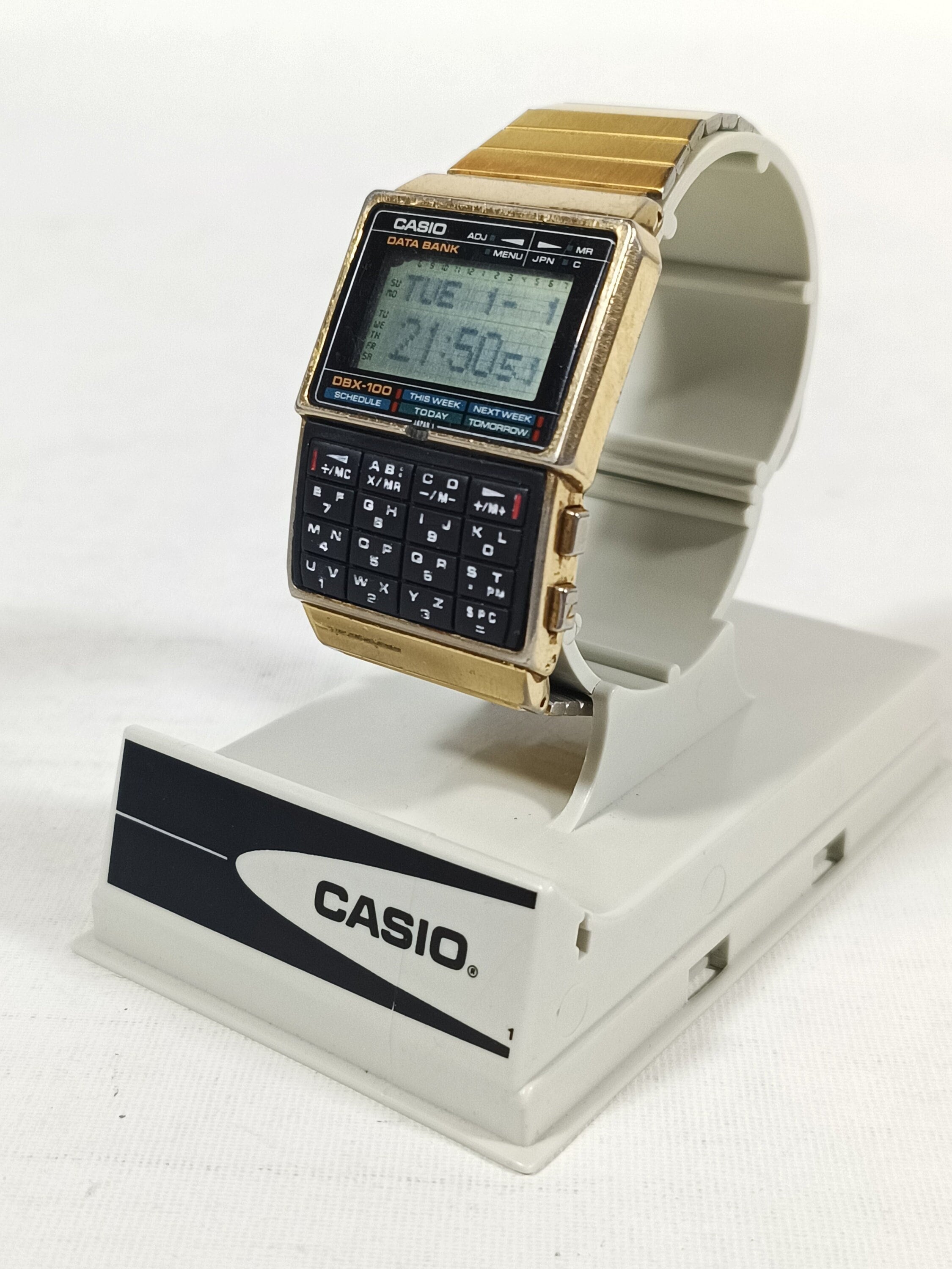 Casio DBX-100 Gold Calculator Data Bank Watch Module 261 - Etsy Casio DBX-100 Gold Calculator Data Bank Watch Module 261 - Etsy