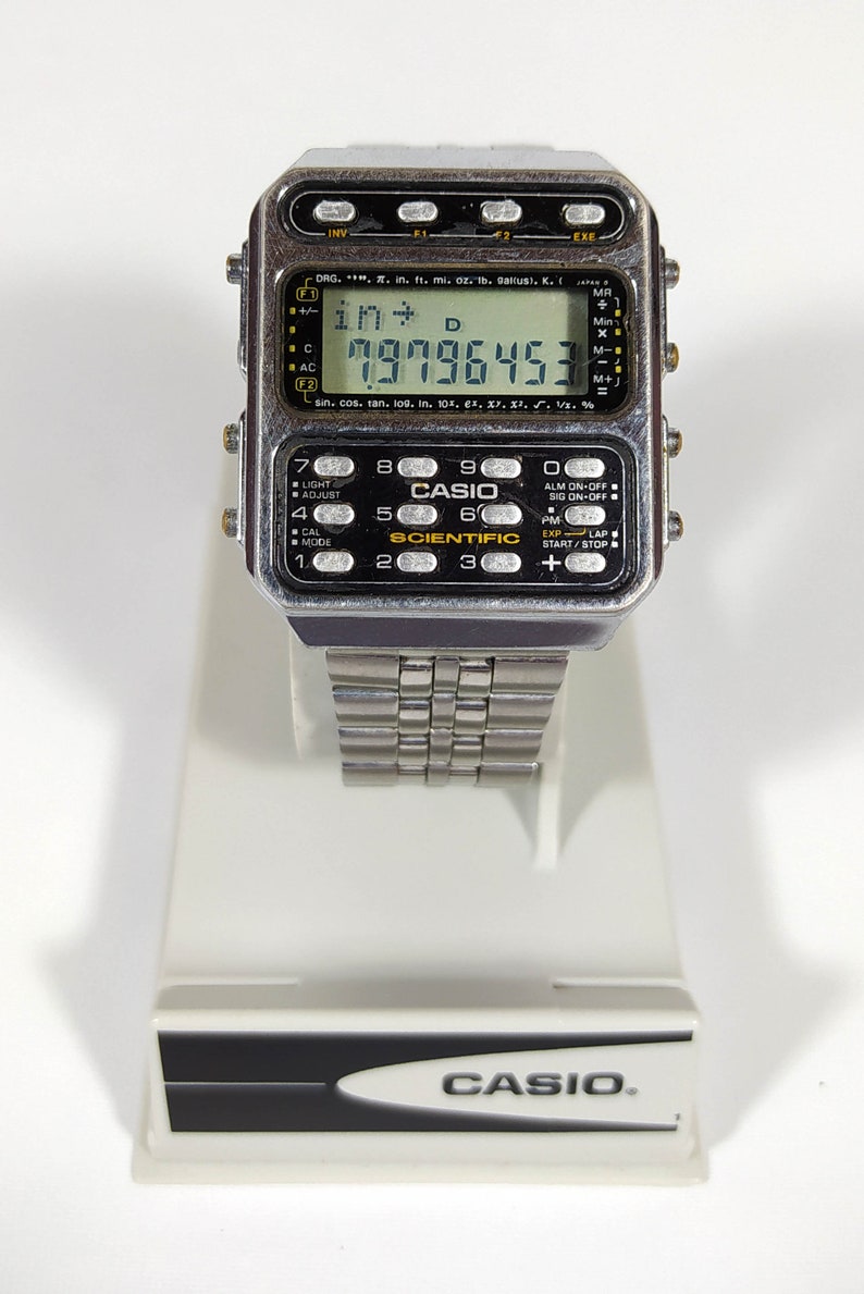 casio watch scientific calculator