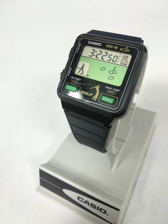 casio golf game watch