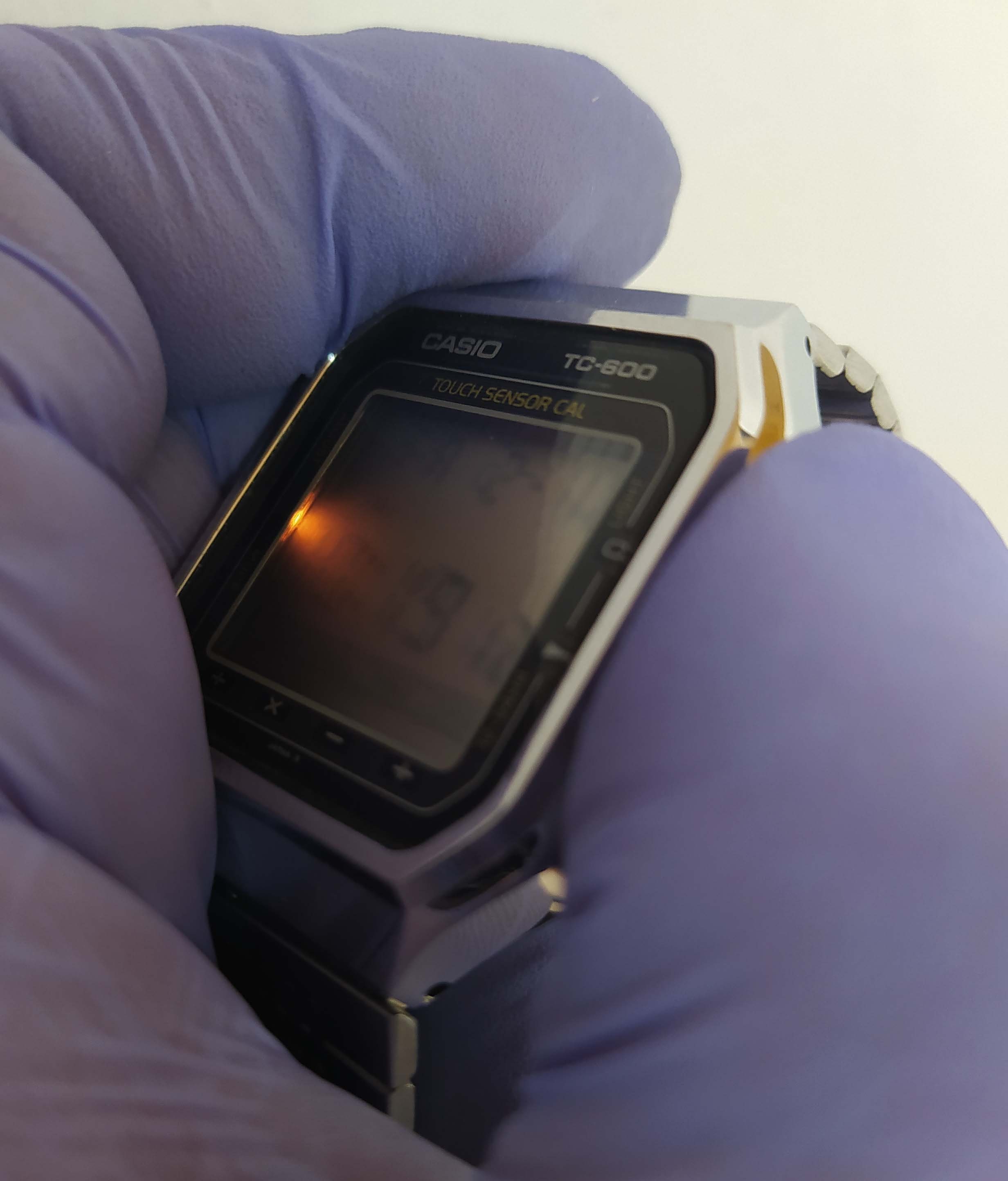 casio tc 600 touch screen