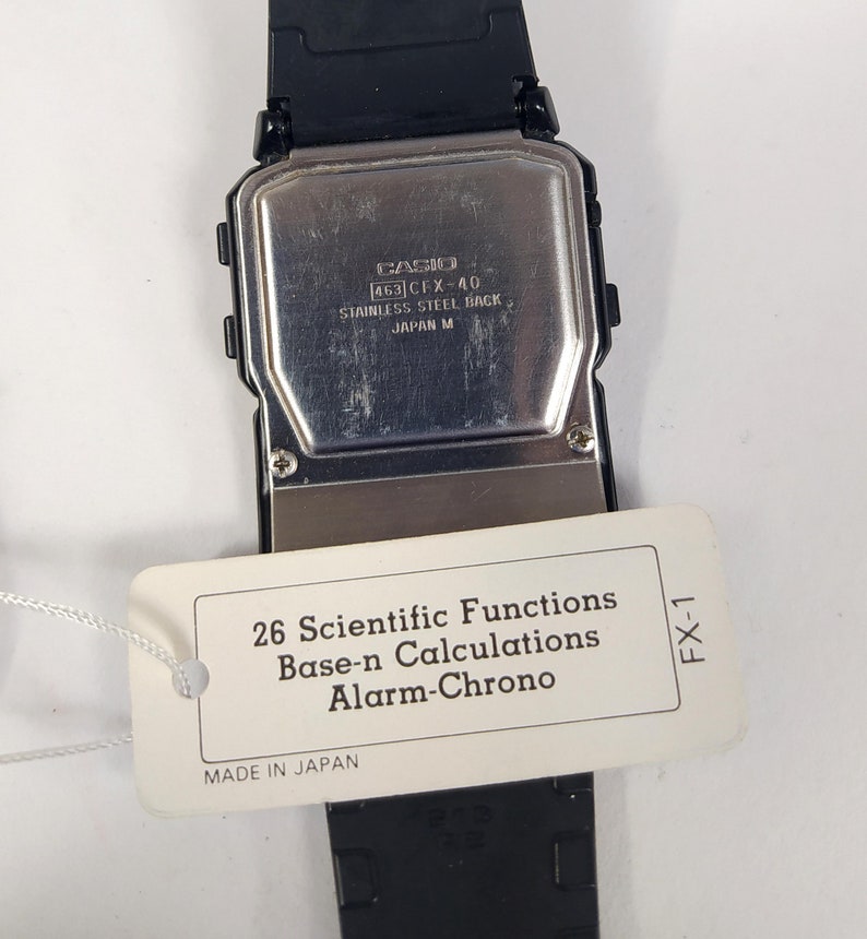 casio cfx watch