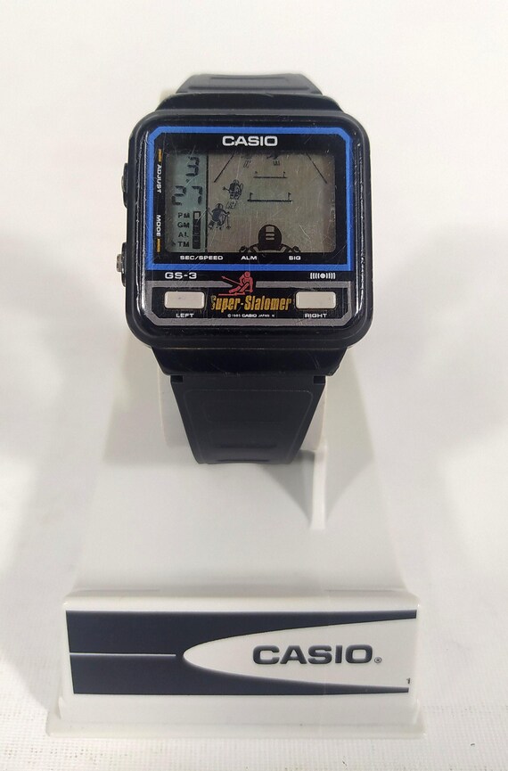 reloj casio con juego