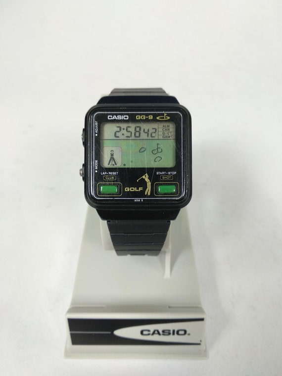 casio golf game watch