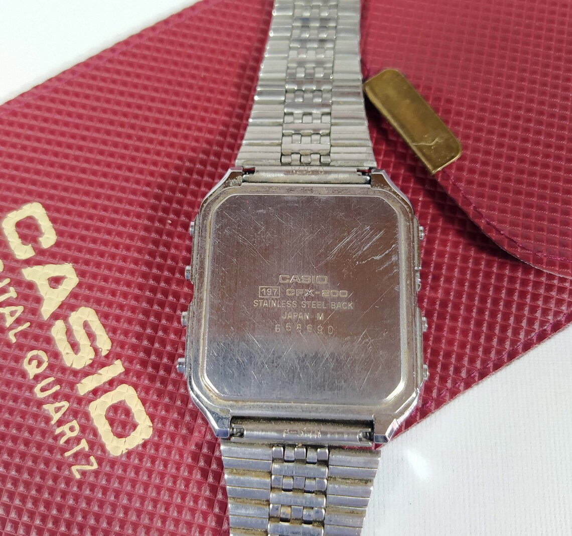 casio cfx watch