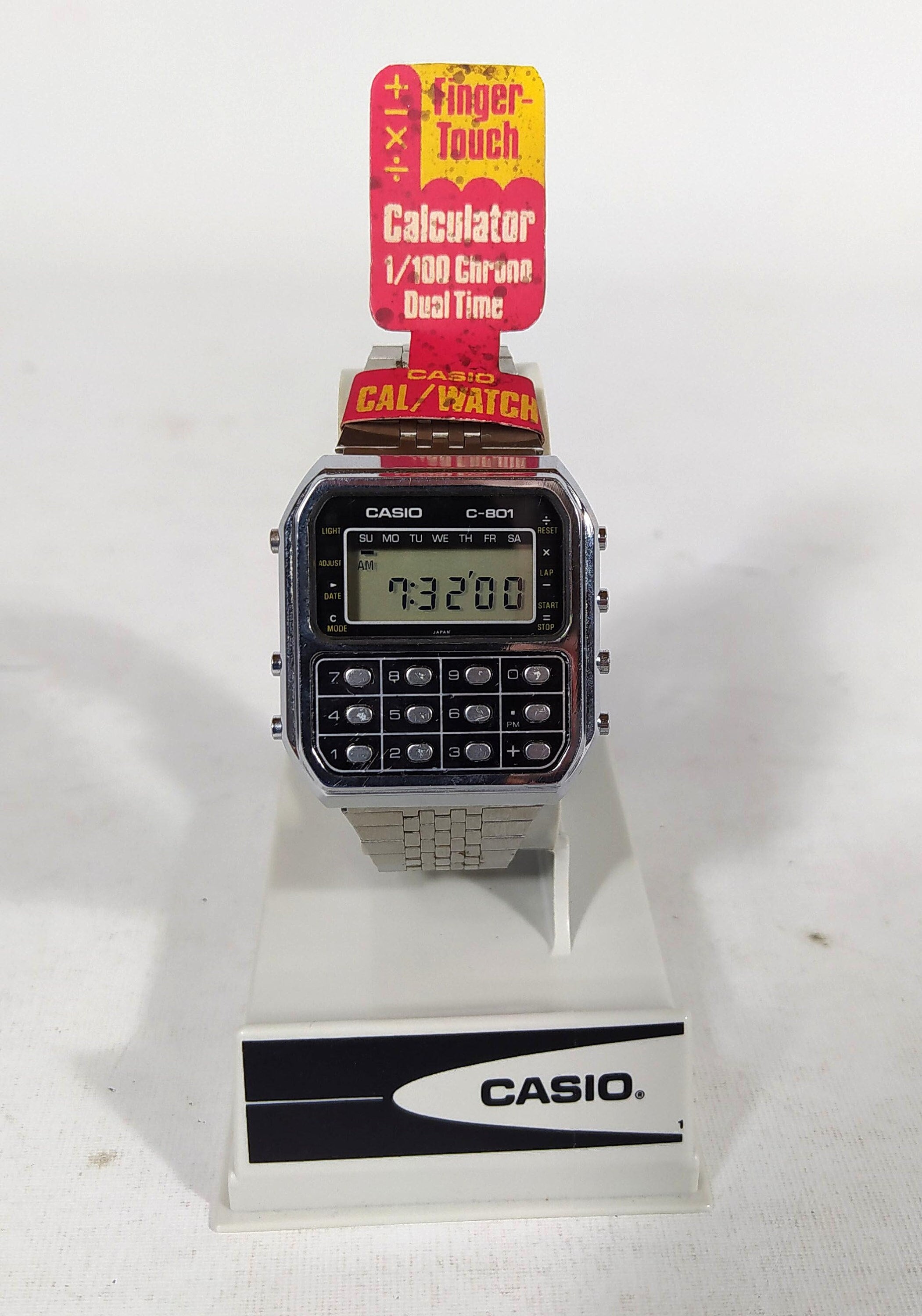 Retro calculator best sale watch