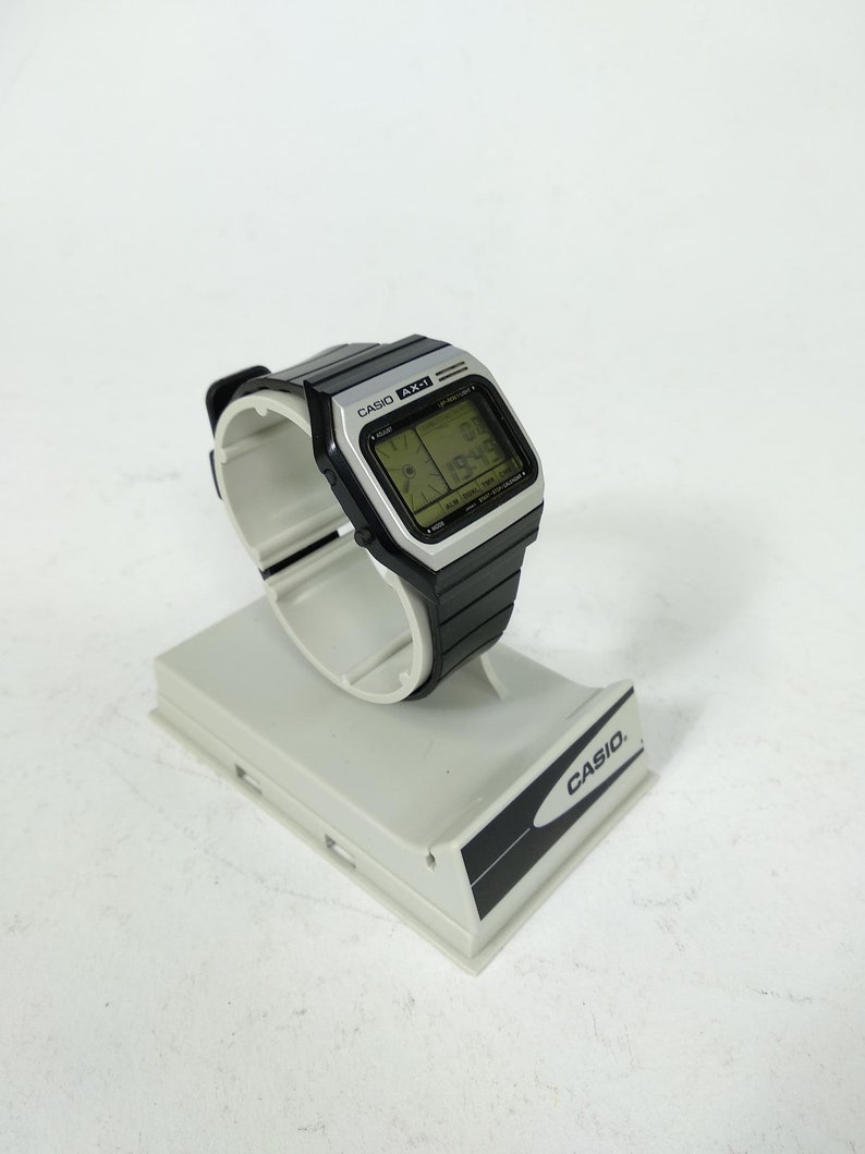 Casio Ax 1 Ana Digi Melody Watch Module 118 Nos New Etsy