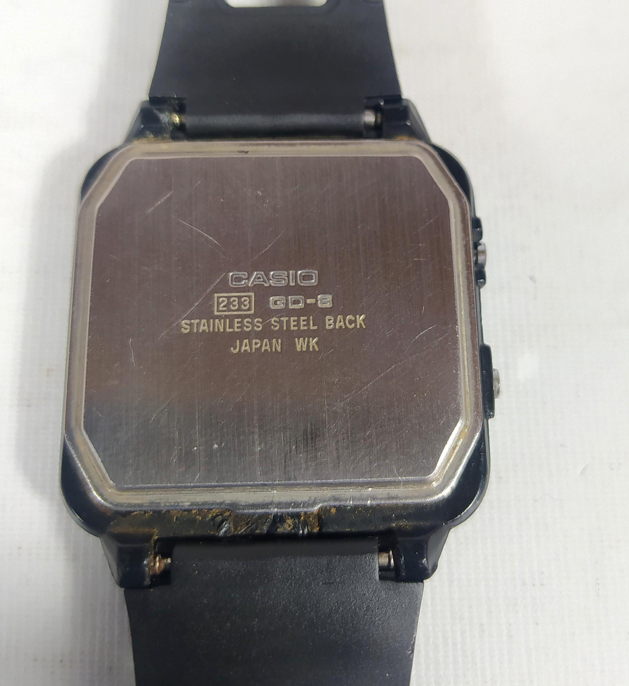 Casio GD-8 Car Race Game Watch Module 233 Vintage Nerd - Etsy