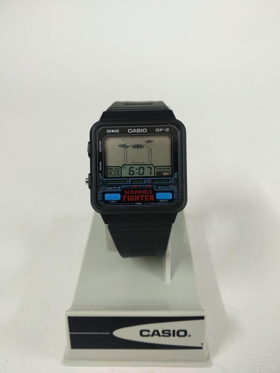 Casio GF-2 Scramble Fighter Game Watch Module 685 NOS - Etsy Australia