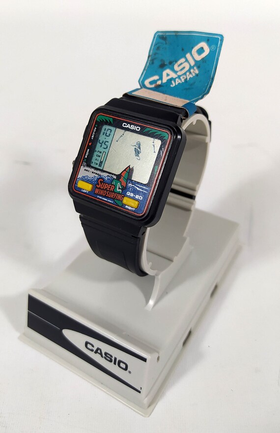 Casio GS-20 Super Windsurfing Game Watch Module 919 Vintage | Etsy
