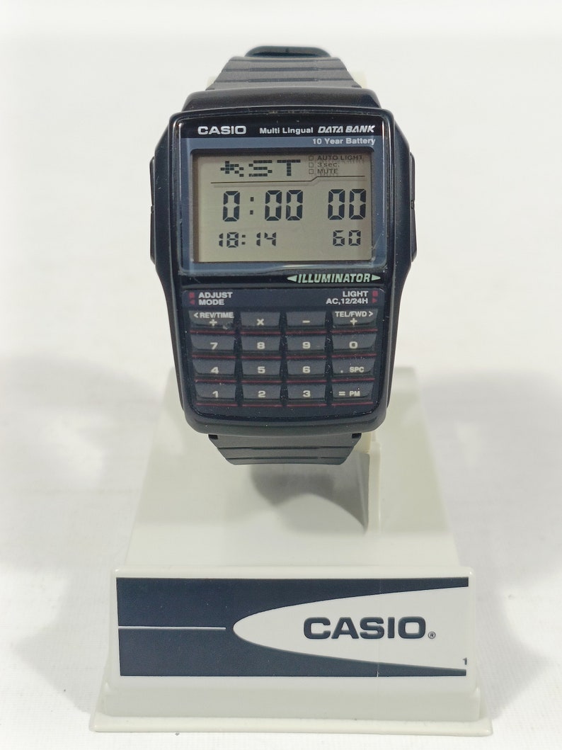 Casio DBC-32 Calculator Watch Module 2888 Vintage - Etsy