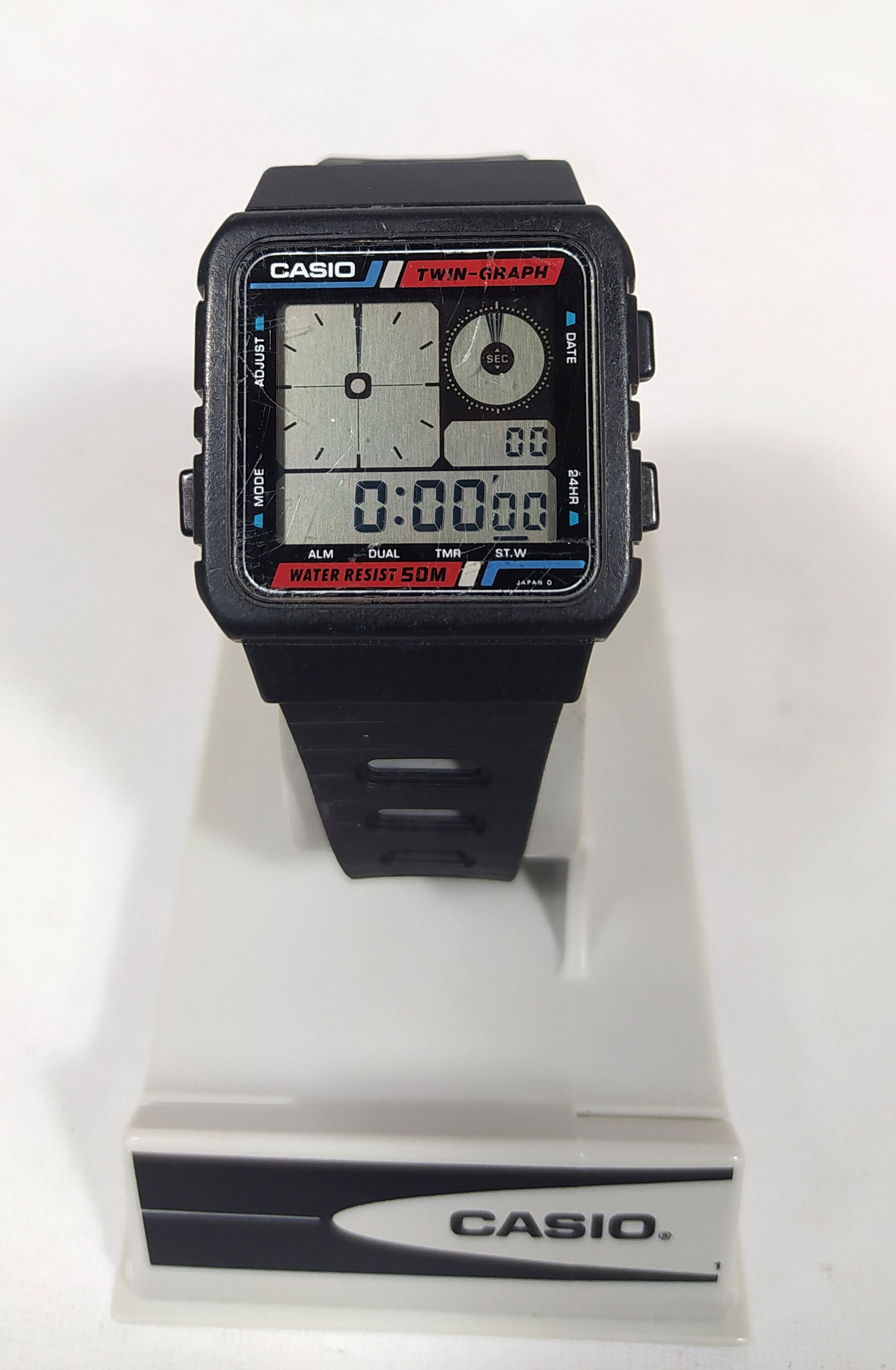 Casio AE-20W Twin-graph Watch Module 588 Twin Graph Ana Digi | Etsy  Australia