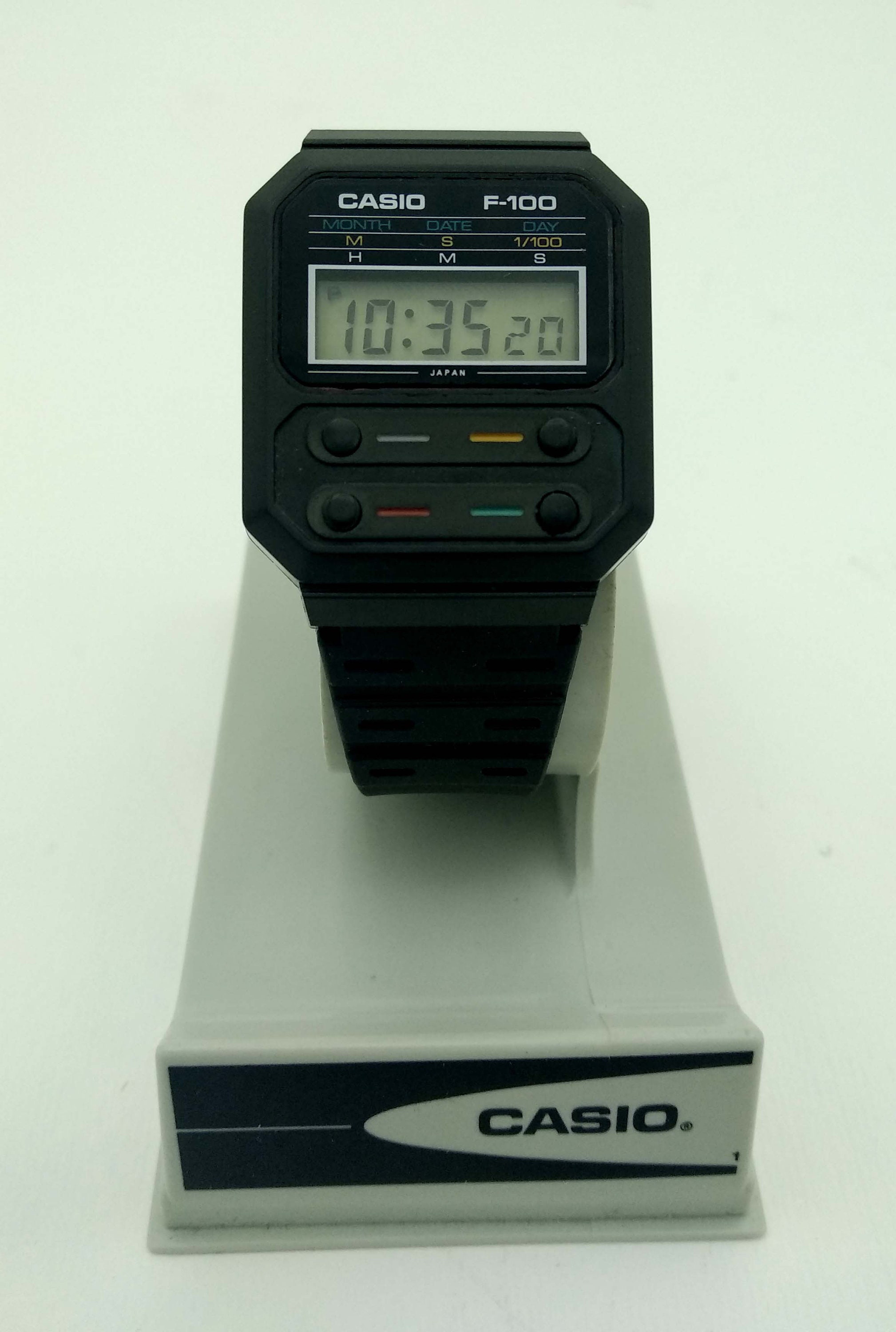 Casio F-100 Watch Module 52 First Plastic Watch Alien Prop - Etsy