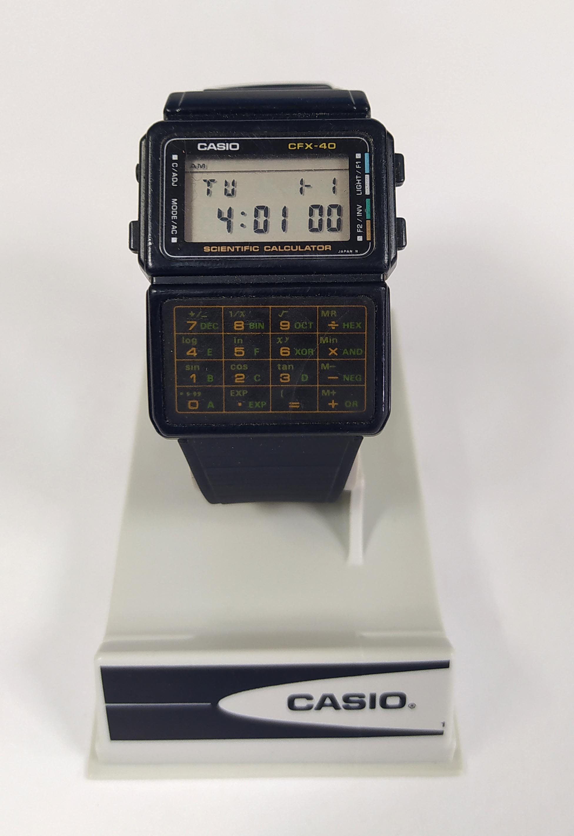 Casio CFX 40 Scientific Calculator Watch Module 463 Etsy Espana