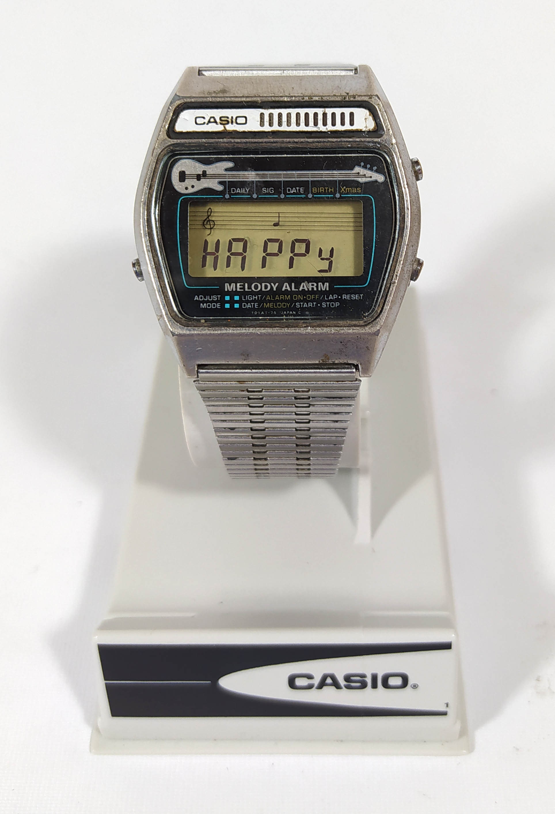 レア Vintage CASIO M-321 Melody Alarm 時計-