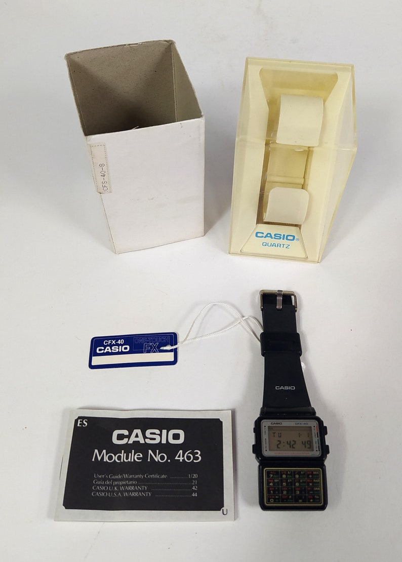casio cfx watch