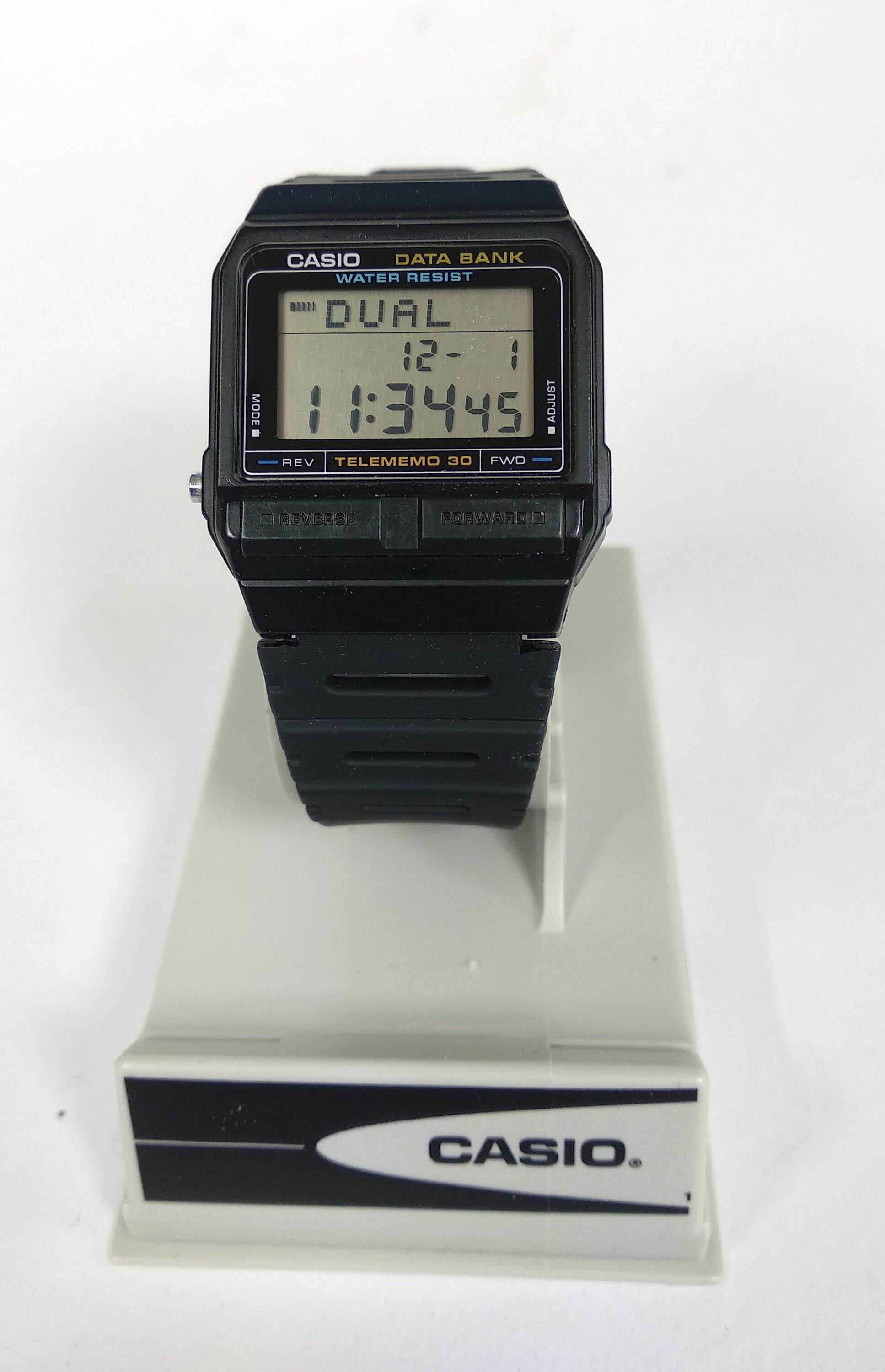 CASIO DB-31 DATA BANK デジタル腕時計 Casio DB-31 Data Bank Watch Module 871 - Etsy Israel