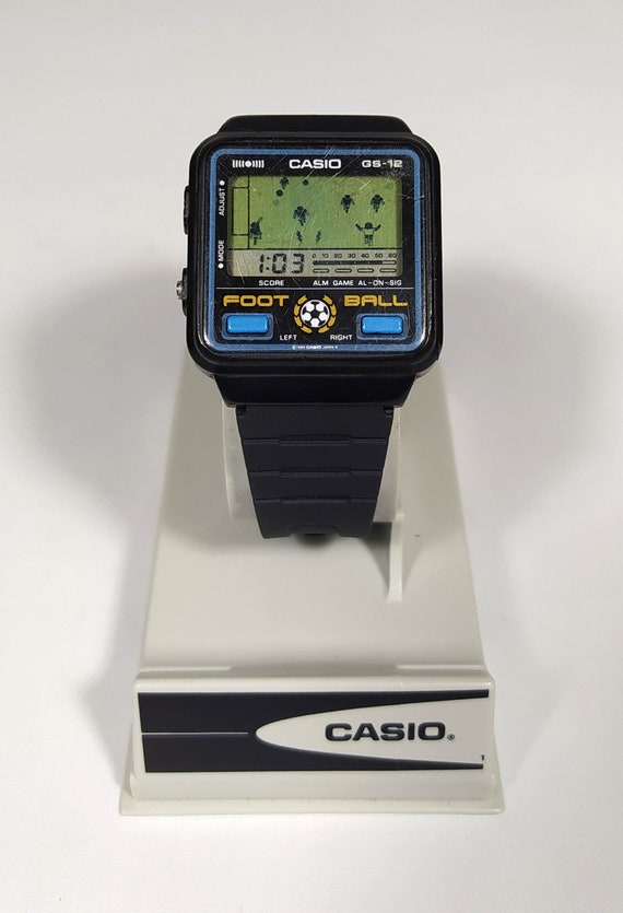 Casio GS-12 Foot Ball Game Watch Module 478 Football Soccer | Etsy