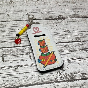 Lehrer Schlüsselanhänger, Bead Schlüsselanhänger, Taschenanhänger, Taschenanhänger, Geburtstagsgeschenk, Geschenk für besondere Anlässe