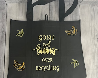 Banana reusable shopping bag