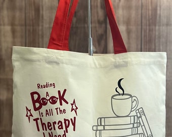 Bolsa de lona: regalo para profesores, bibliotecarios y amantes de los libros
