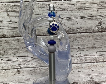 Pet pen, paw print, metal pin, refillable pen, decorative pen, teacher gift, student gift, thank you gift, nurse gift, party favor