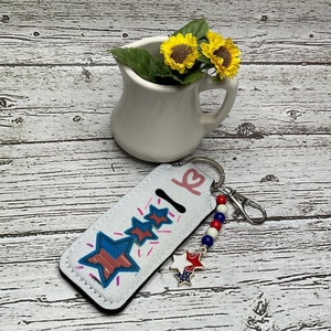 Buntstifte Schlüsselanhänger, Perlen Schlüsselanhänger, Lippenbalsam Schlüsselanhänger, Handtaschenanhänger, Taschenanhänger, Geburtstagsgeschenk, Geschenk für besonderen Anlass