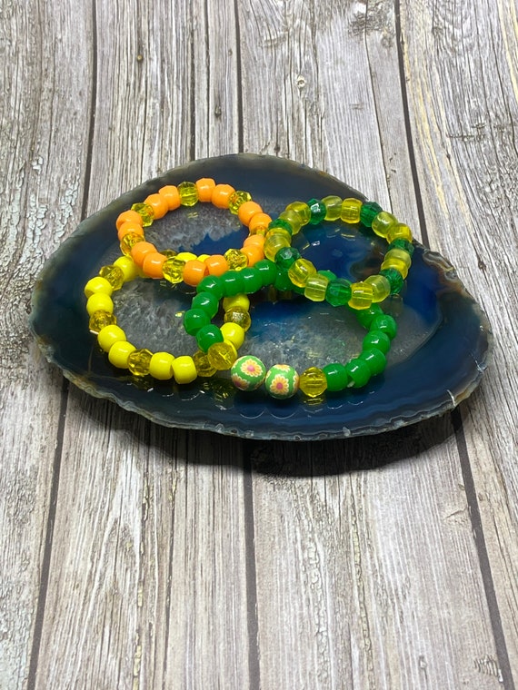 Tropic Blue Pony Beads for bracelets, jewelry, arts crafts, made in USA -  Pony Beads Plus