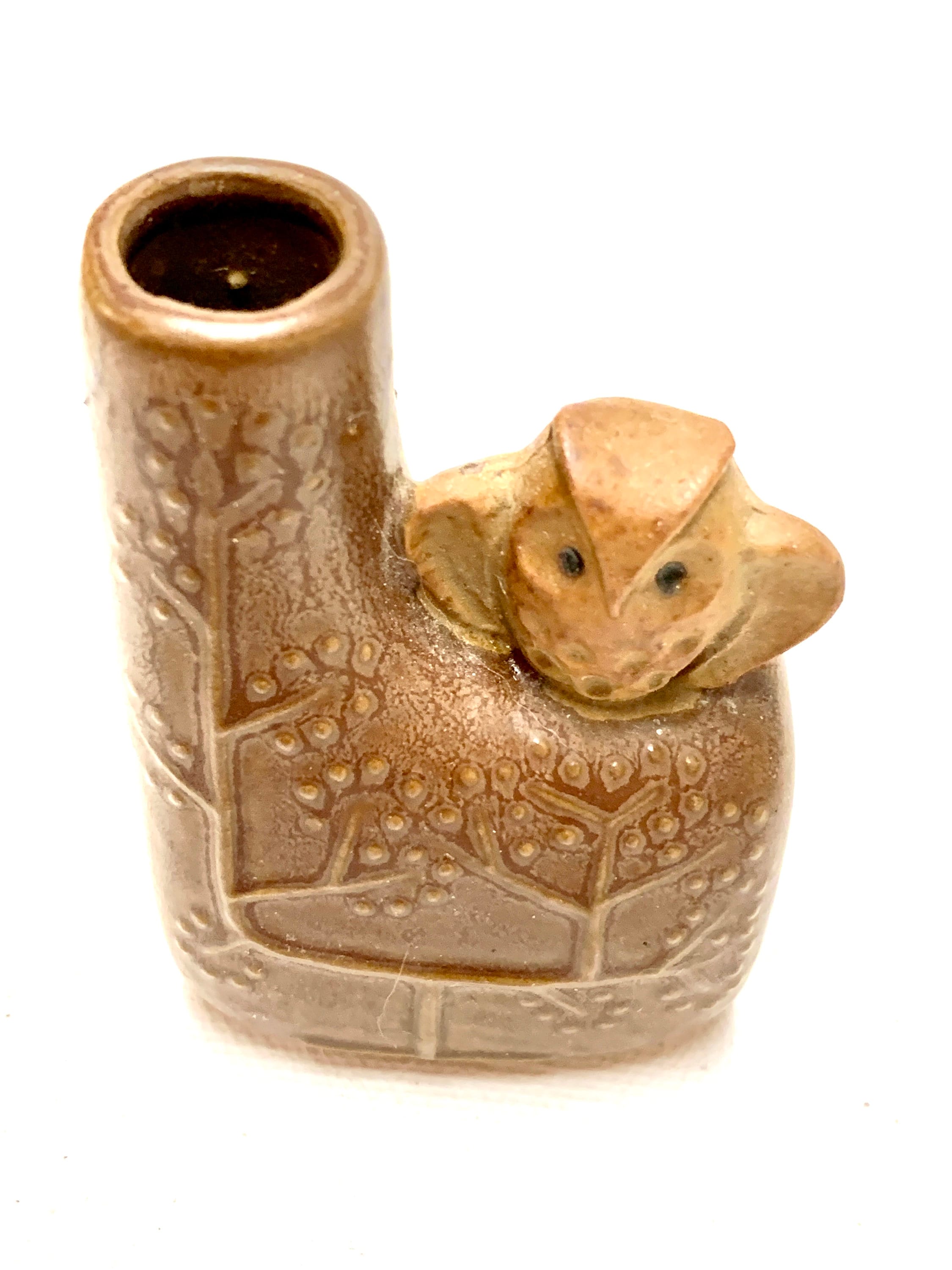 Lovely miniature MCM Ceramic Owl Vase by Counterpoint San Etsy