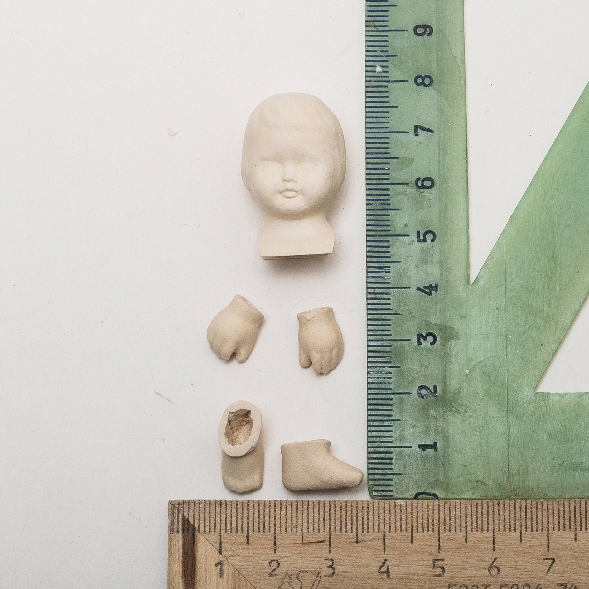 SET CERAMIC FAIENCE Porcelain Antique Vintage doll parts Etsy