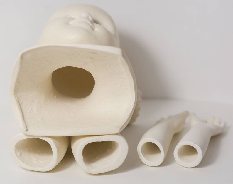 Body Set parts to create a Ceramic FAIENCE Interior doll N13 Etsy
