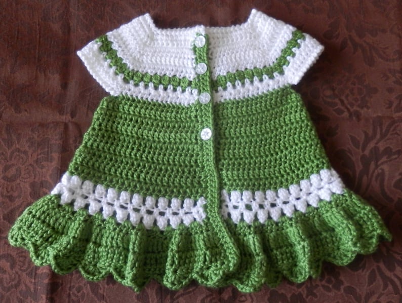 Toddler Crocheted Cardigan image 2