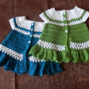 Toddler Crocheted Cardigan image 1