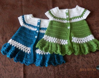 Toddler Crocheted Cardigan