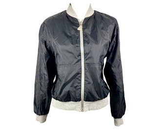 Vintage Jacket, Windbreaker, Bomber Jacket, 90s Clothing, Vintage Streetwear, Retro, Windbreaker Jacket, Womens Vintage, 90s, Black