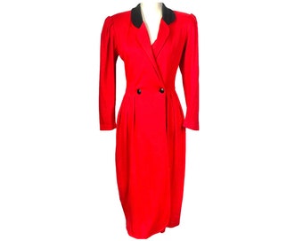 Vintage House Coat | 60's Clothing, Vintage Toni Todd Dress Over Coat Dress | Vintage Clothing Robe House Coat Negligee Slight Puff Shoulder