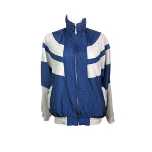 90s Streetwear Windbreaker | Vintage Track Jacket Windbreaker