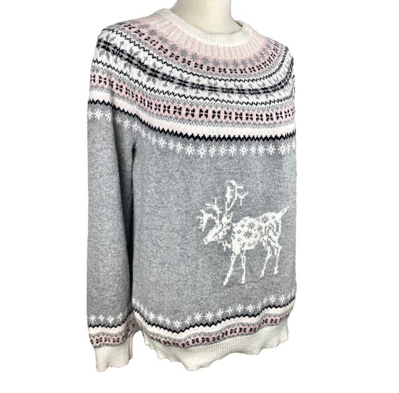 Vintage Fair Isle Sweater 90's Tommy Hilfiger Swe… - image 3