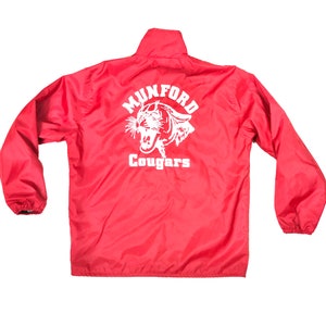 70's Varsity Jacket Vintage Munford Cougars Music Jacket image 2