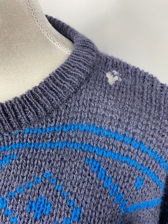 Vintage Clothing, Sweater, Cable Knit, Southwestern, … Gem