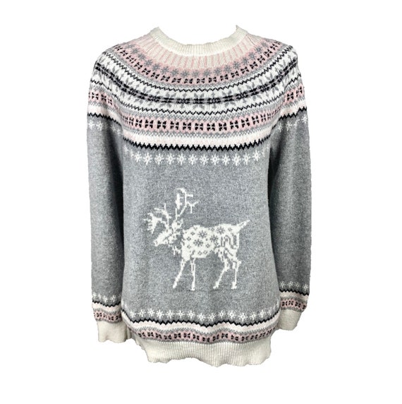 Vintage Fair Isle Sweater 90's Tommy Hilfiger Swe… - image 2