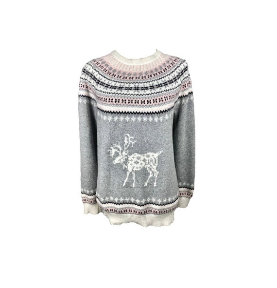 Vintage Fair Isle Sweater 90's Tommy Hilfiger Swe… - image 1