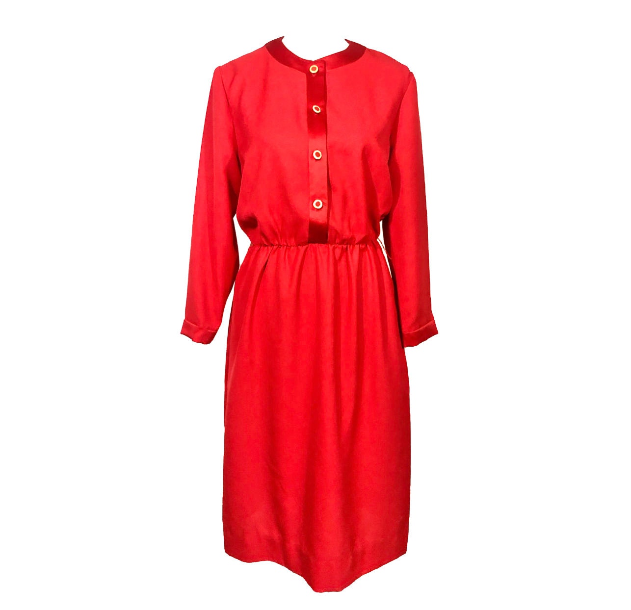 60's Sheath Dress | Vintage Shirtwaist Dress - Etsy Sweden