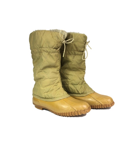 vintage duck boots