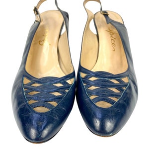 blue heels size 10